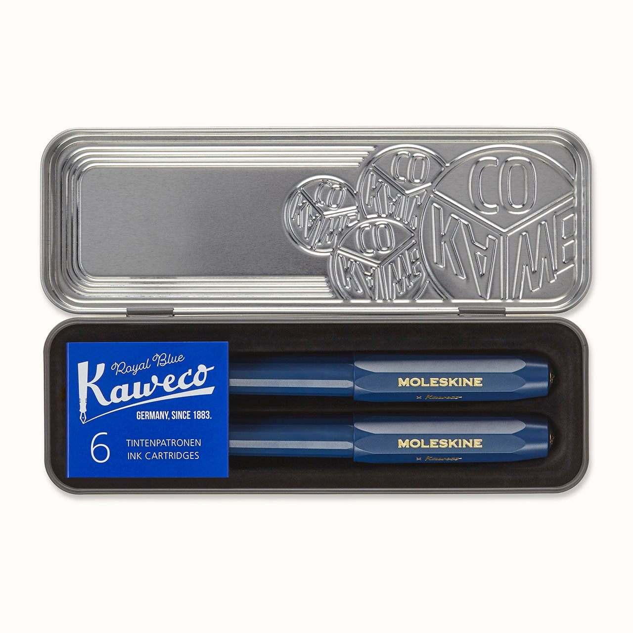 Kaweco Premium Ballpoint and Fountain Pen Set - Luxury Writing Instruments for Professionals, Students & Gift Giving - Perfect for Office, School & Special Occasions