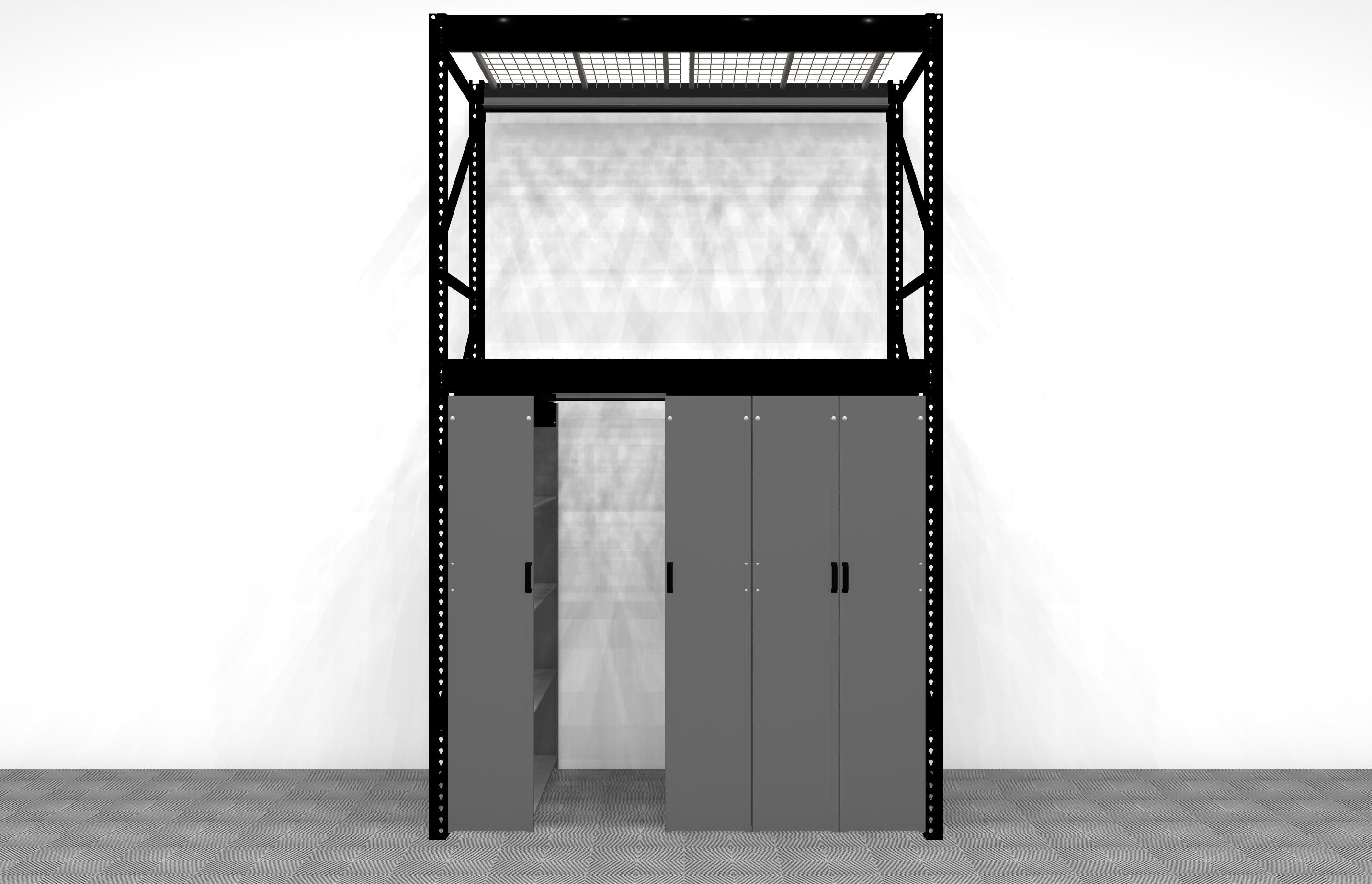 Levrack Heavy Duty Storage Shelving Units - Durable Metal Shelves for Garage, Warehouse & Home Organization