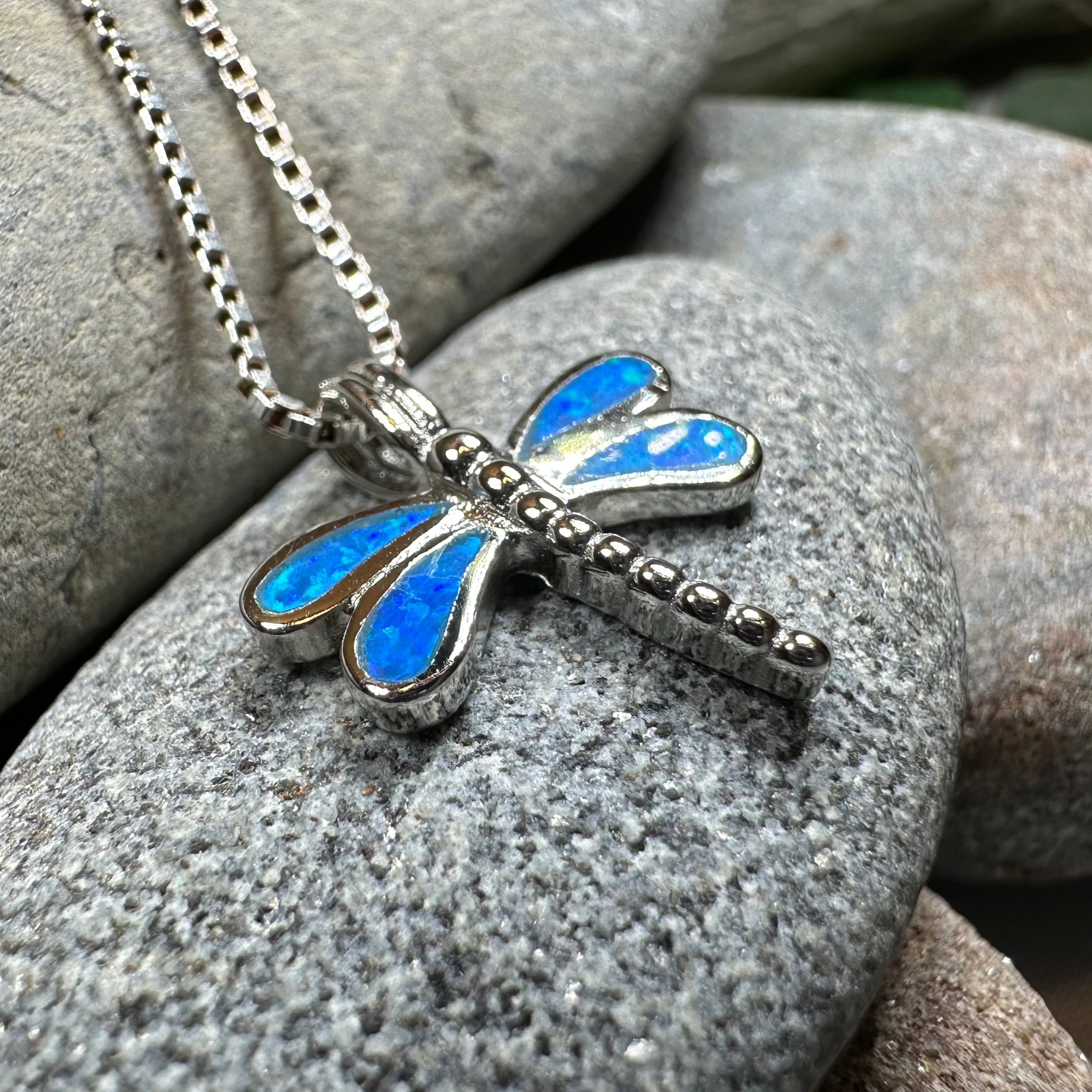 Fairy Meadow Dragonfly Necklace - Elegant Silver Jewelry for Women, Nature-Inspired Pendant, Gift for Her | Perfect for Weddings, Parties & Everyday Wear