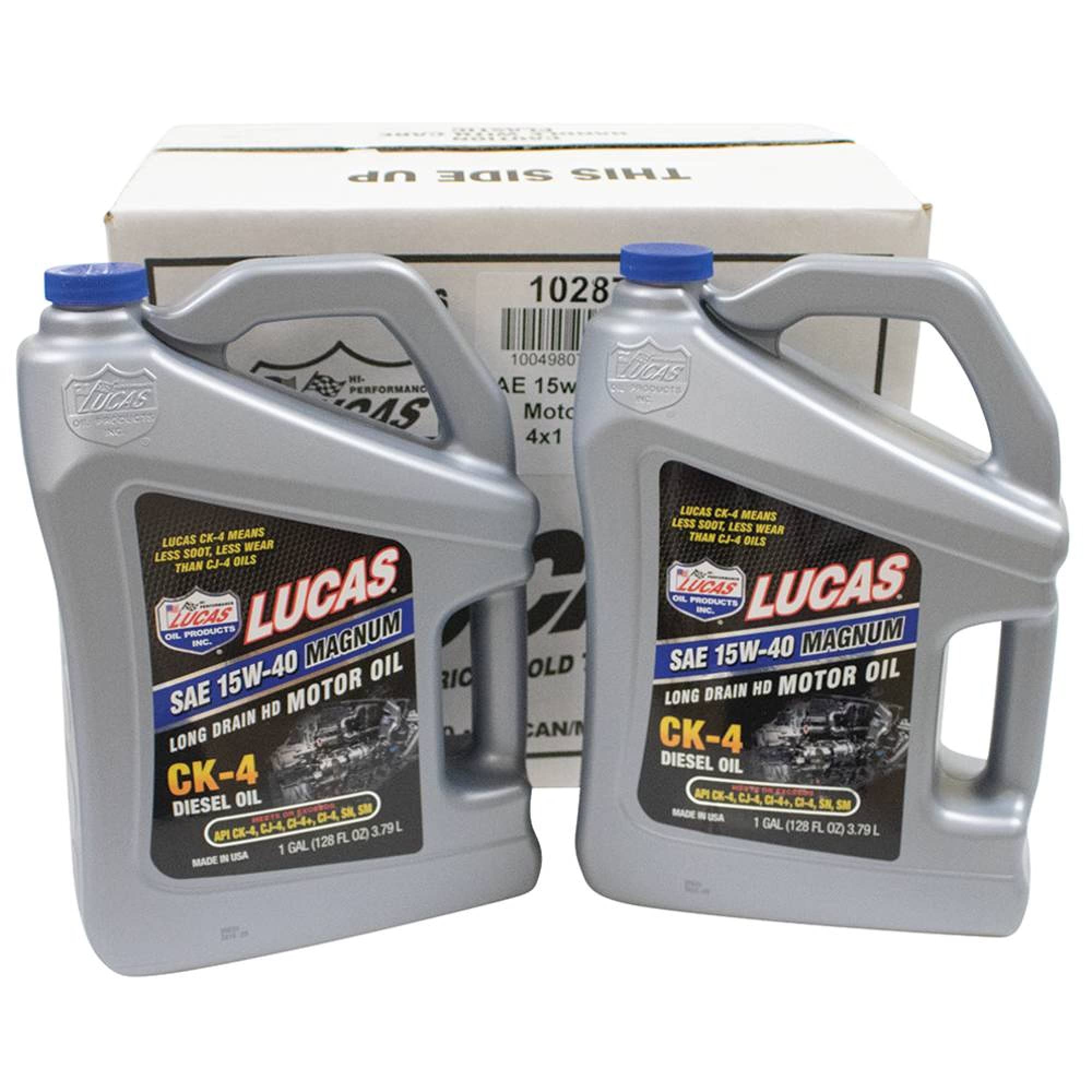 Stens 051-853 SAE 15W-40 Magnum CK-4 Diesel Engine Oil - Compatible with Lucas Oil 10287 for Mowers, Tractors & Agricultural Equipment - High Performance Lubrication for Heavy-Duty Machinery