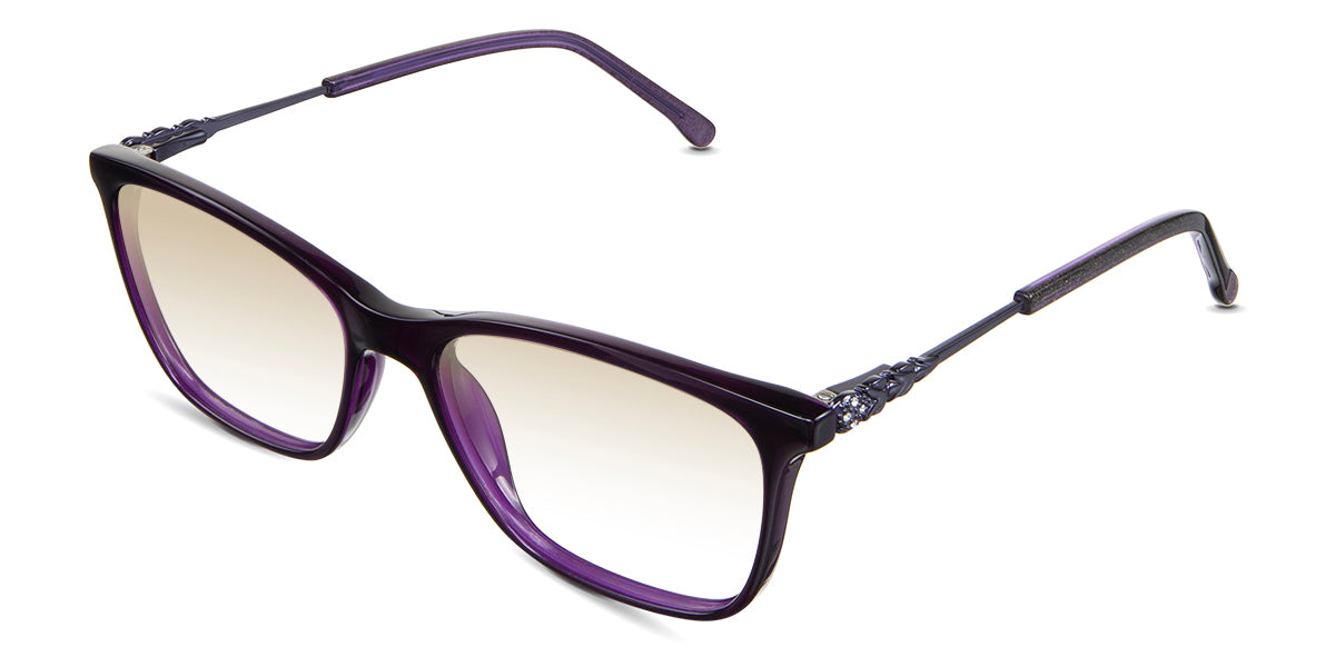 Elle Women's Prescription Tinted Glasses - Stylish & UV Protection for Everyday Wear, Reading, and Outdoor Activities