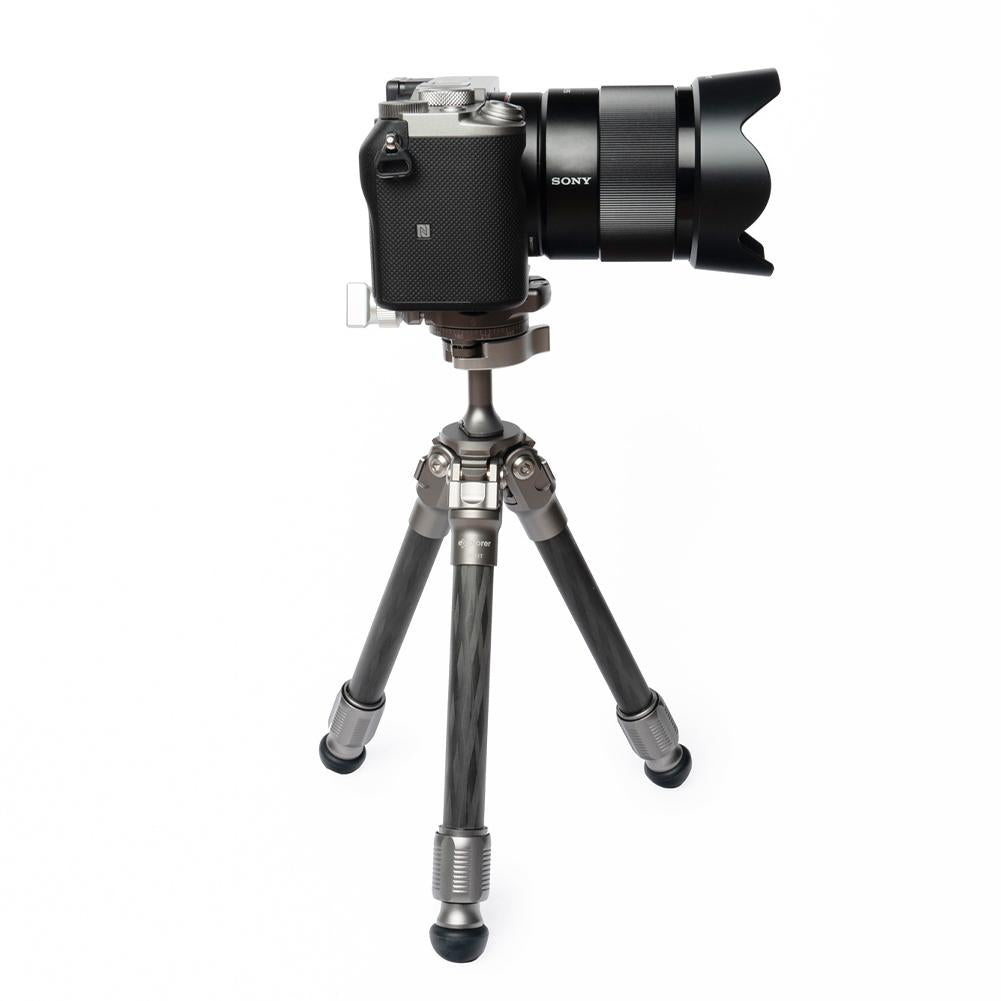 Explorer GX KIT Gravity Explorer Table Top Tripod Kit - Compact Portable Camera Stand for DSLR, Smartphone & Webcam - Perfect for Vlogging, Live Streaming & Outdoor Photography