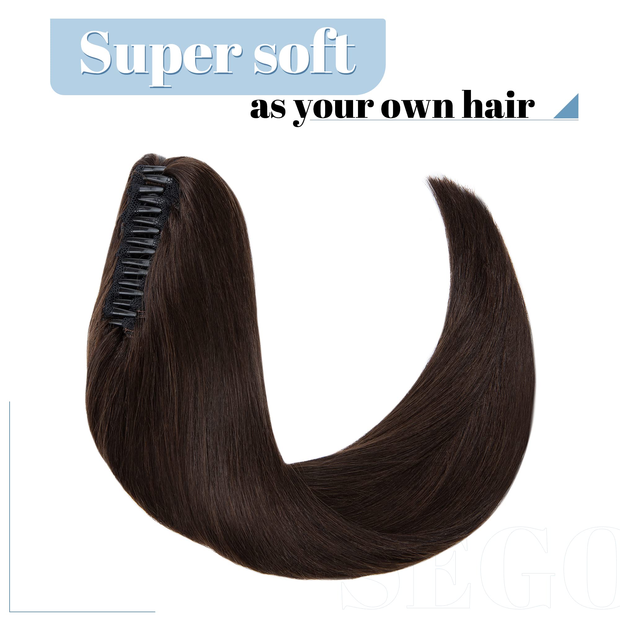 SEGO Clip-in Ponytail Hair Extensions 22