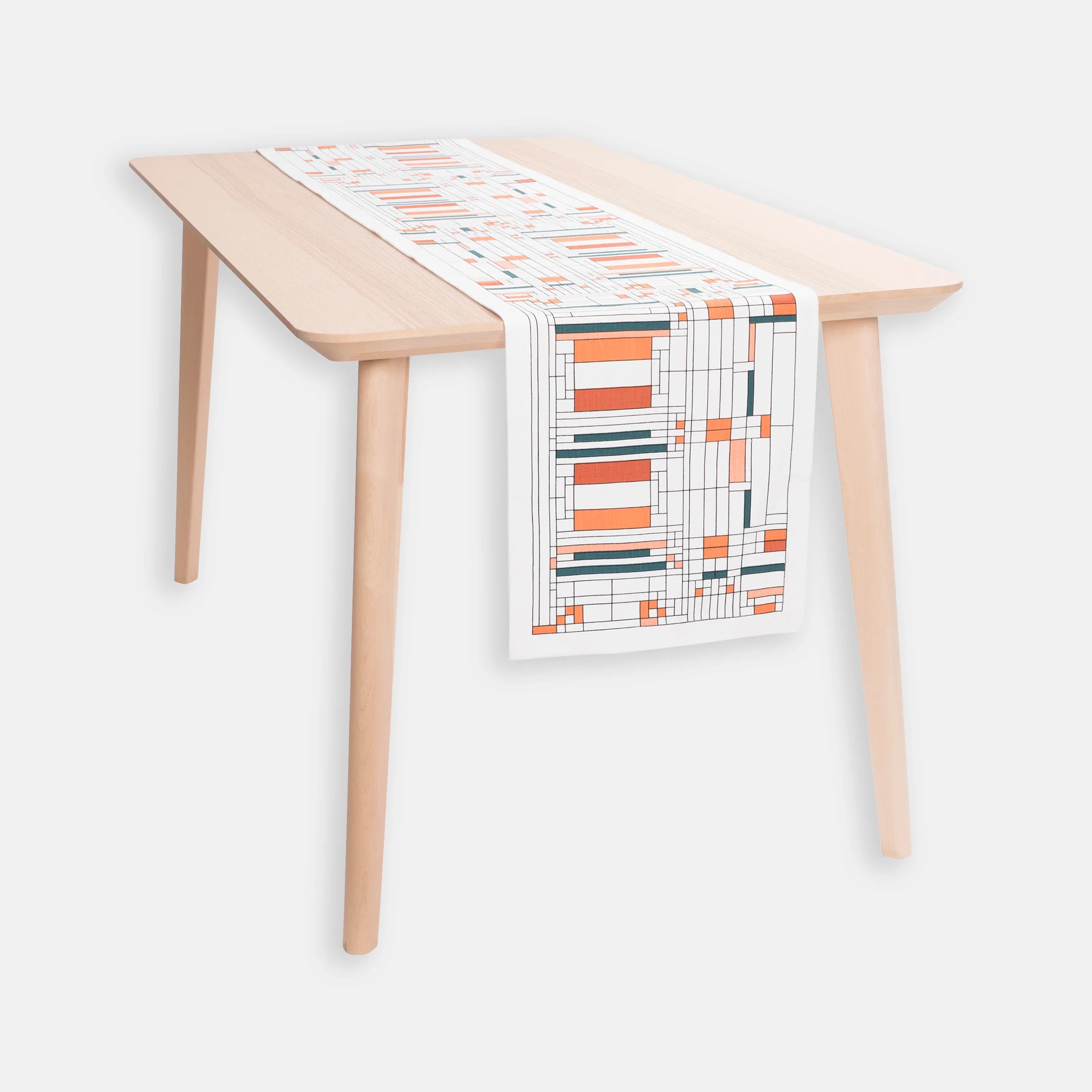 Elegant Oak Park Table Runner - 72