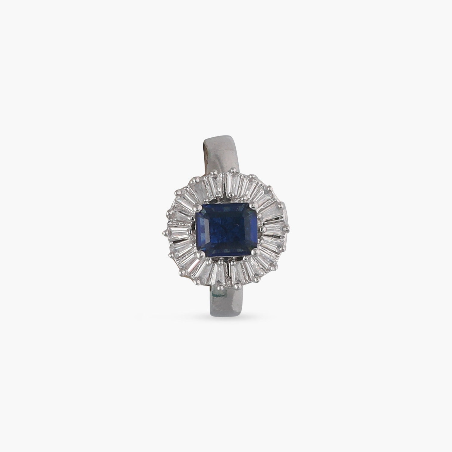 Rajita Nakshatra CZ Finger Ring for Women - Elegant Cubic Zirconia Fashion Jewelry - Perfect for Parties, Weddings & Special Occasions