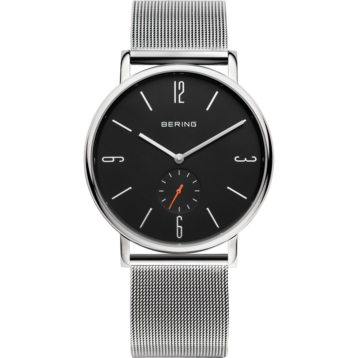 Bering Slim Radio Control 53739-002 Atomic Watch for Men - Precision Timekeeping with Automatic Radio Synchronization | Ideal for Business Professionals & Outdoor Enthusiasts
