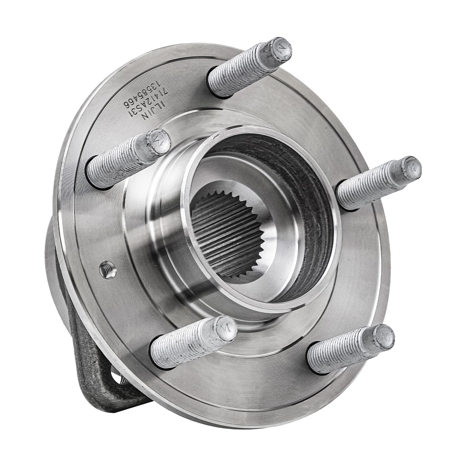Detroit Axle - 2 Front Wheel Bearing Hubs Assembly Set Replacement for Buick LaCrosse/Envision/Regal Sportback & Chevy Malibu/TourX/Cascada - Durable Auto Parts for Smooth Ride & Vehicle Safety