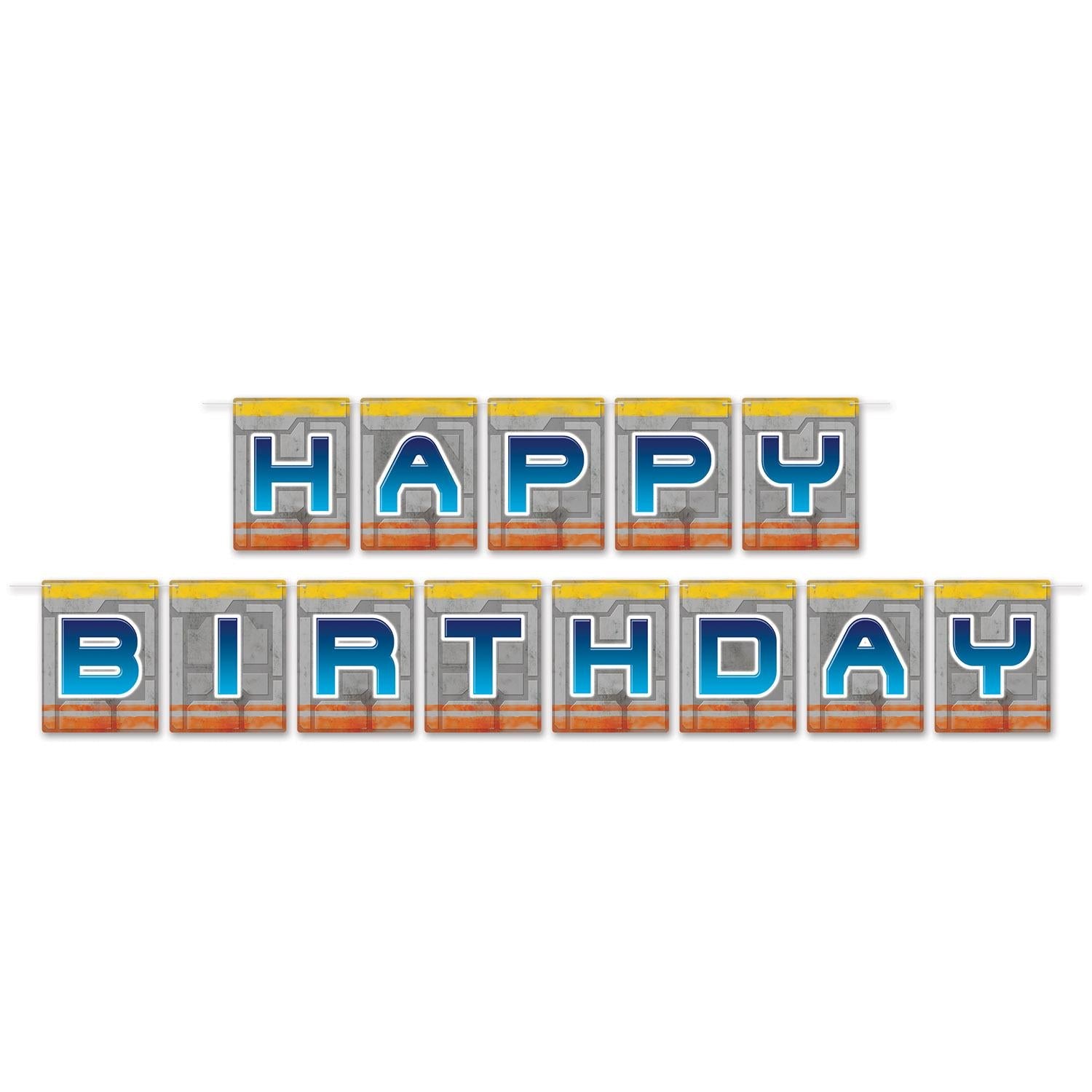 12 Pack Beistle Birthday Space Party Streamers - Colorful Decorative Hanging Ribbons for Kids Birthday, Baby Shower & Space Themed Party Decorations