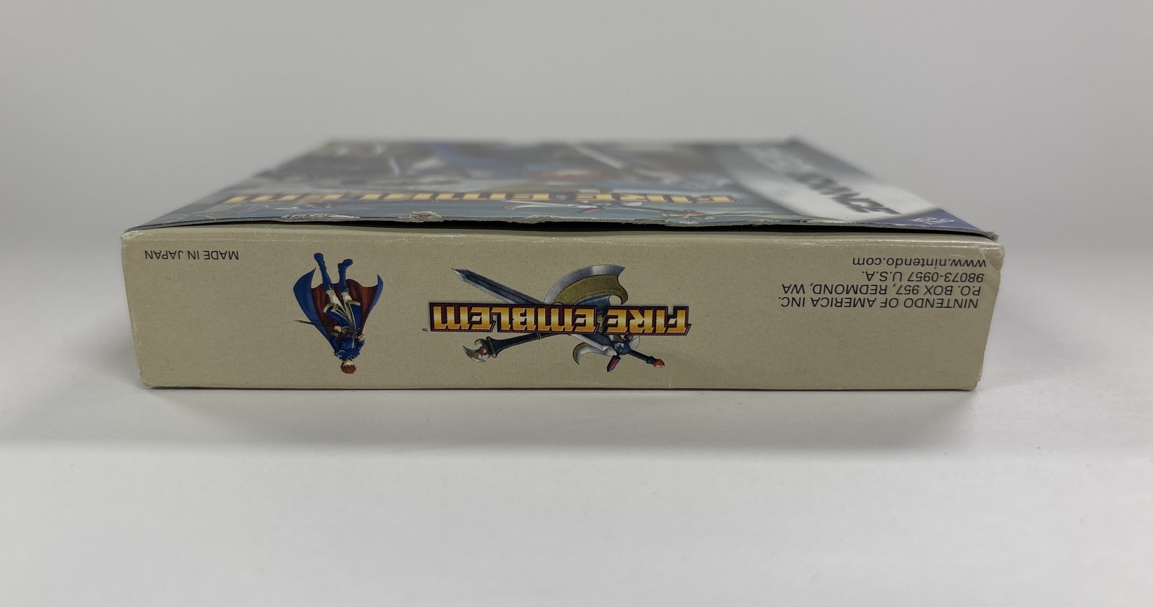 Fire Emblem GBA Game Box & Manual Set - Authentic Nintendo Collectible for Game Boy Advance - Perfect for Retro Gaming Display & Collection