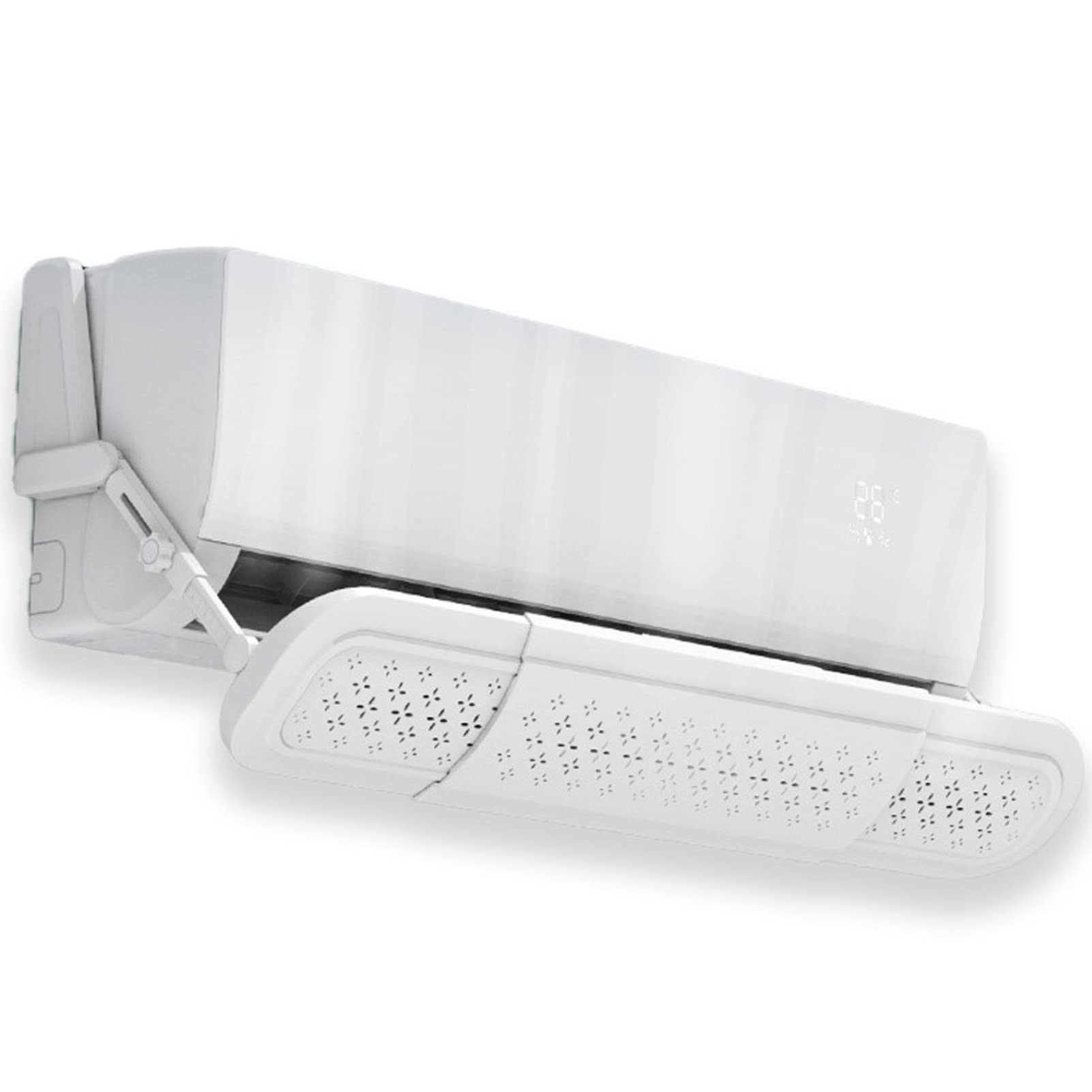 Universal Wall Mounted Retractable Air Conditioner Wind Baffle - Anti-Direct Airflow Shield for Home & Office - Perfect for Bedrooms, Living Rooms & Workspaces