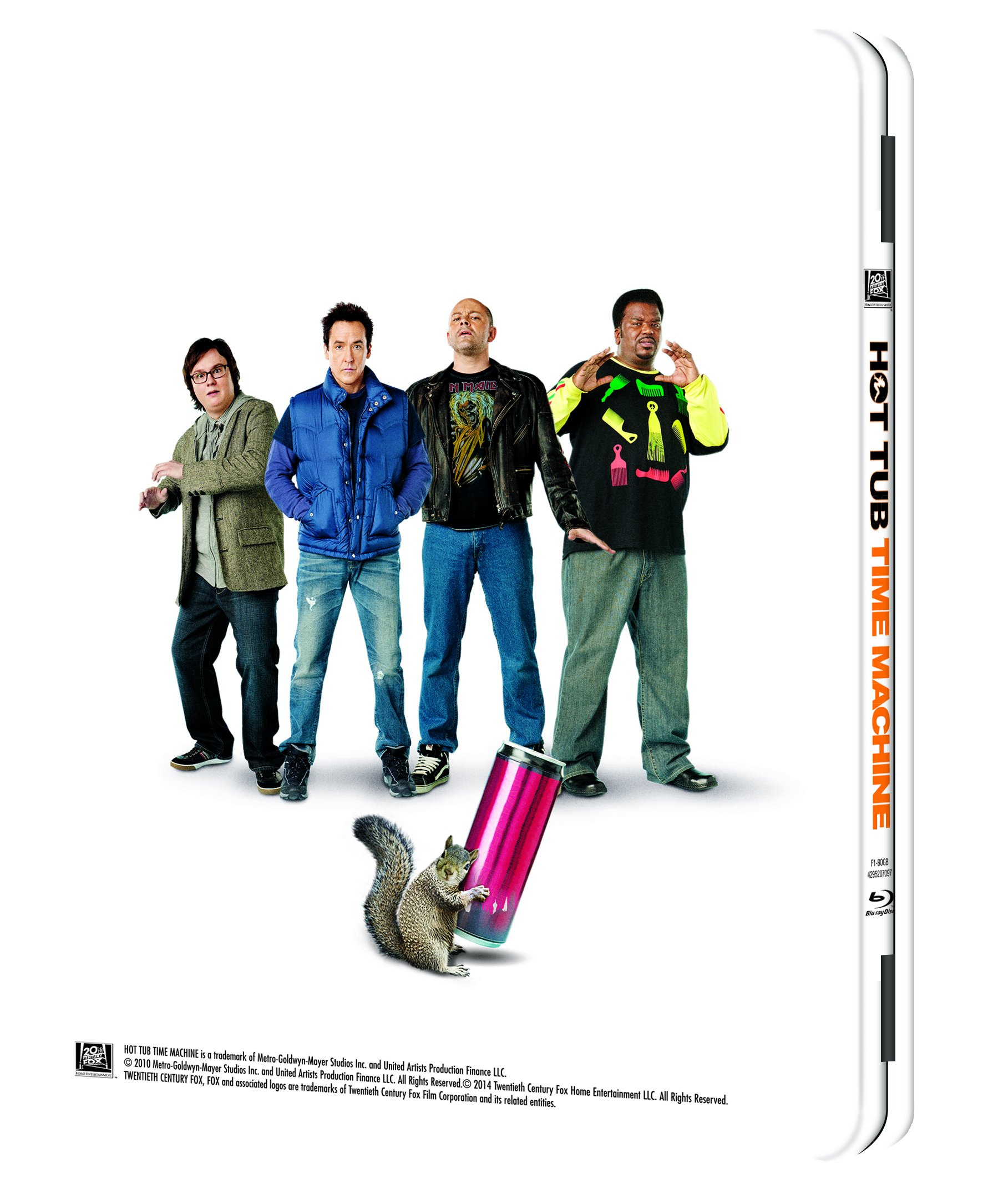 Hot Tub Time Machine Steel Pack Blu-ray - Hilarious Comedy Movie for Movie Nights & Home Entertainment
