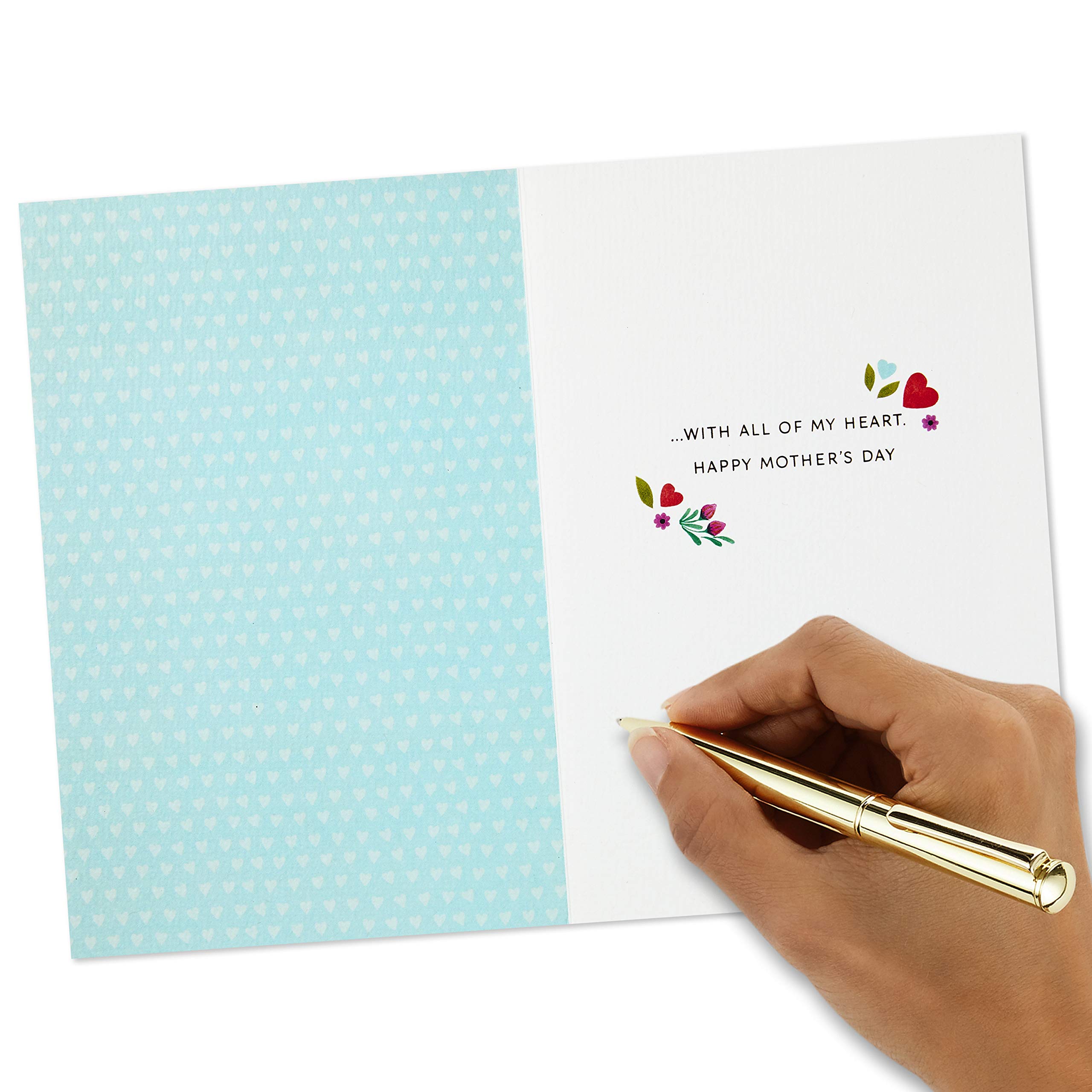 Hallmark Signature Mother's Day Greeting Card with Bear and Balloons Design - Perfect for Gifting, Celebrations & Special Occasions