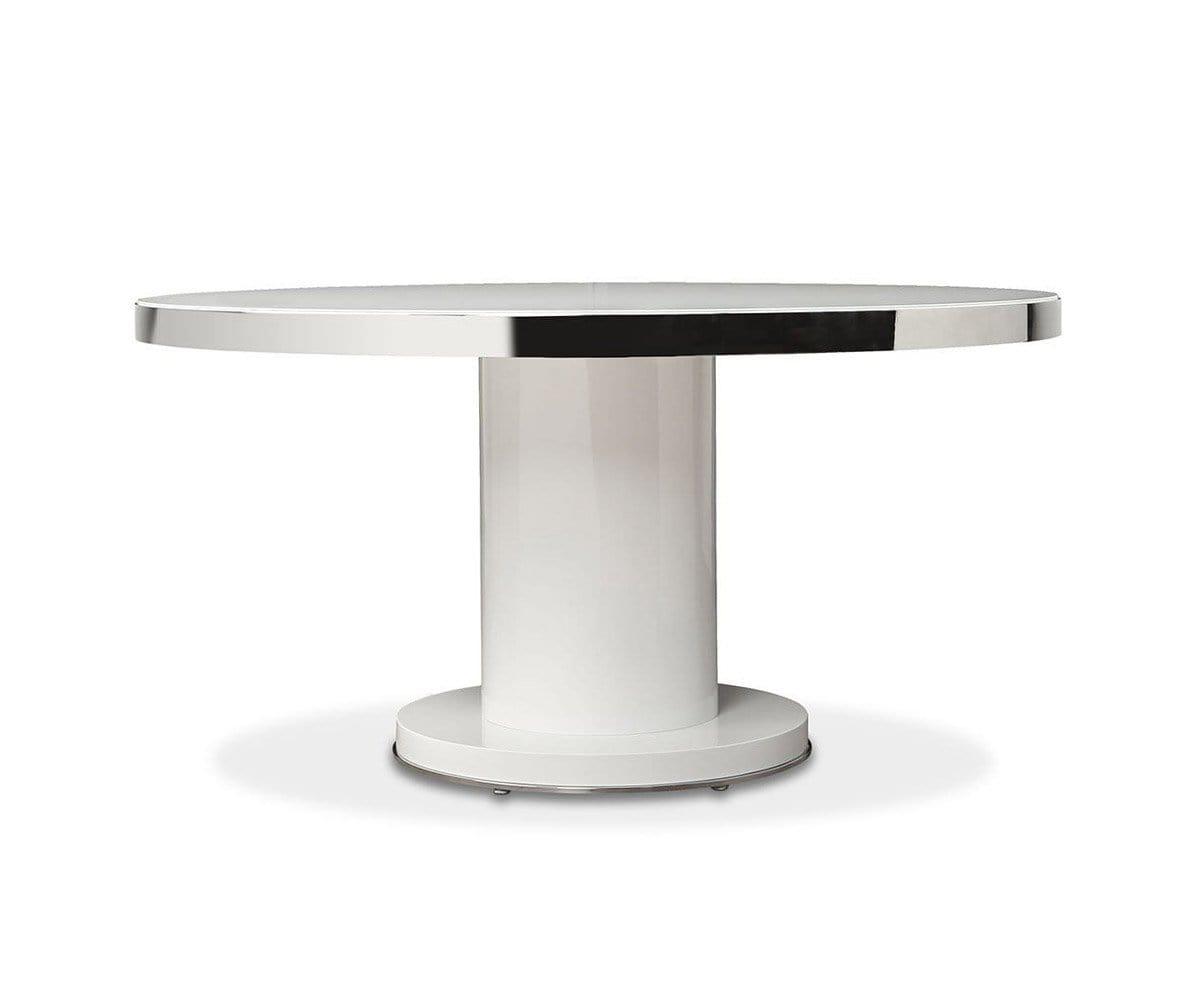 Svante 60 Inch Round Dining Table - Modern Wood Kitchen Table for 6 - Perfect for Family Dinners & Entertaining Guests