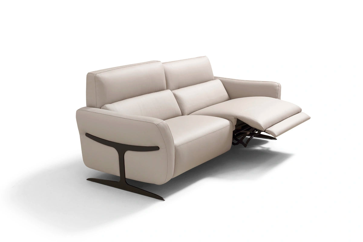 INCANTO I875 Reclining Sofa with Double Recliners - Comfortable Living Room Furniture for Movie Nights & Family Relaxation