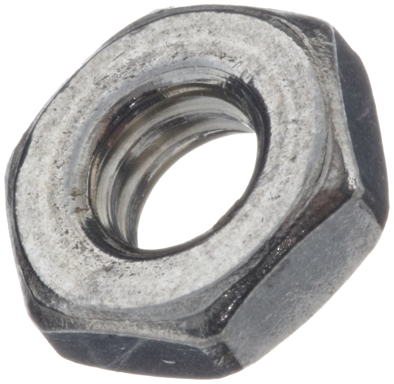 18-8 Stainless Steel Hex Nut, #8-32 Thread, 5/16