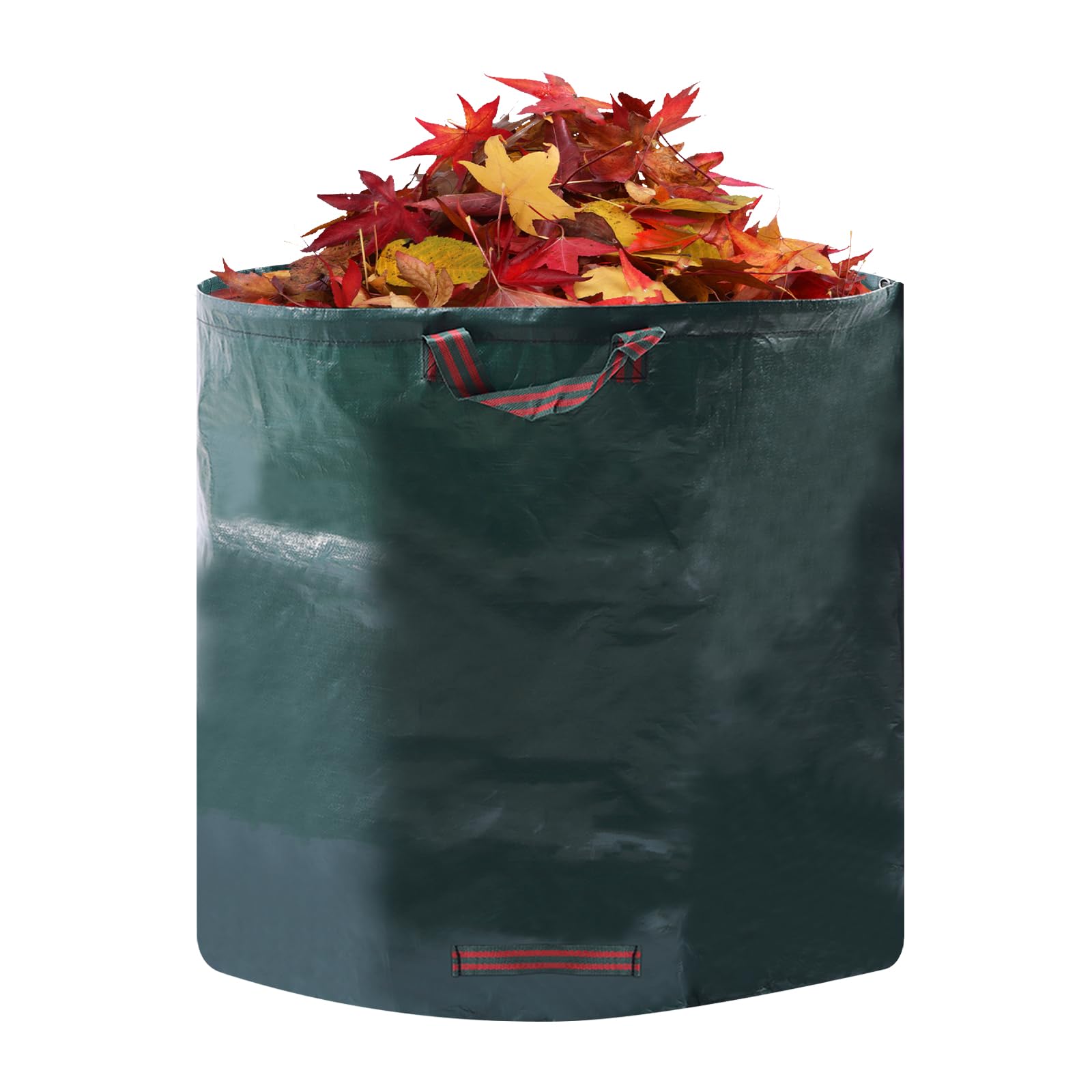 3-Pack Heavy Duty Reusable Garden Waste Bags - 27 Gallon Large Yard Leaf Bags, Lawn Storage Containers for Patio, Trash & Laundry - Perfect for Fall Cleanup, Landscaping & Outdoor Organization