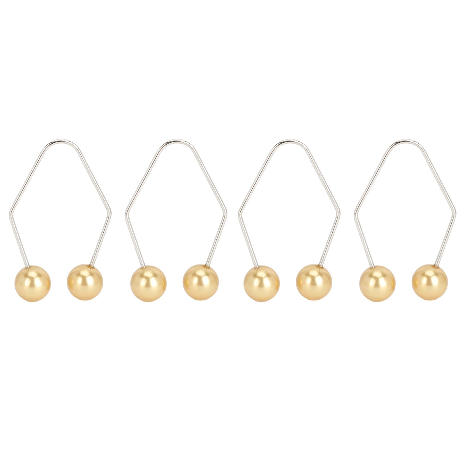 Facial Dimple Maker Balls - Dimple Trainer Tool for Natural Smile Enhancement, Cheek Dimples & Face Contouring (Champagne Gold) | Perfect for Selfie Poses, Beauty Photography & Confidence Boosting