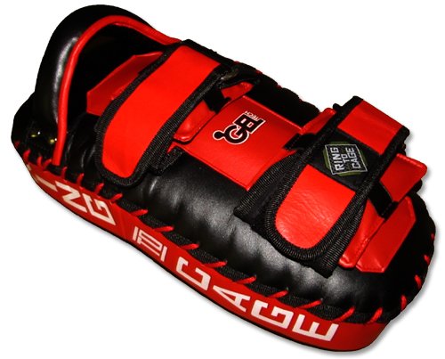 Premium GelTech Deluxe Thai Pad for Muay Thai, MMA & Kickboxing Training - Heavy Duty Punching Pads for Martial Arts, Combat Sports & Fitness Workouts - Perfect for Gyms, Home Use & Professional Fighters