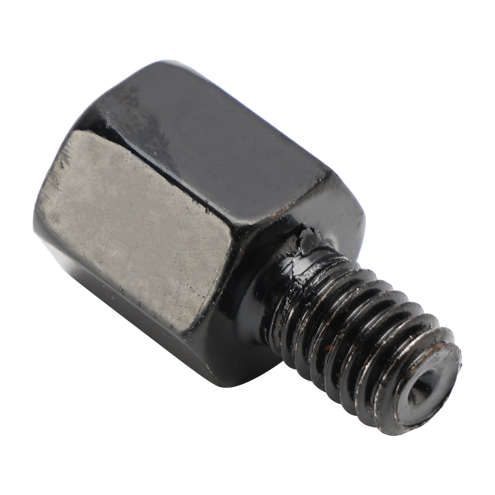 10x Motorcycle Mirror Adapters - 10mm to 8mm RH Thread Right Hand Turn Adapters for Harley, Honda, Yamaha - Perfect for Custom Bike Builds & Mirror Upgrades