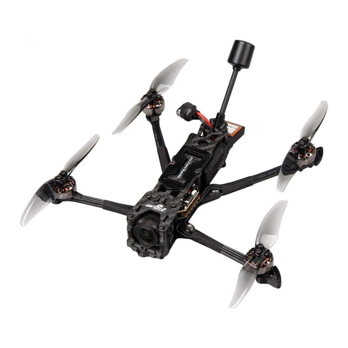 Flywoo BNF Explorer LR 4 Deadcat HD 4S Quadcopter with DJI O3 Air Unit & ELRS - Long Range FPV Drone for Aerial Photography and Cinematic Shots