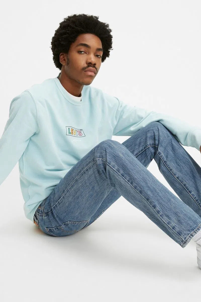 Original Levi's 501 Button Fly Jeans for Men - Classic Straight Fit Rinsed Denim Pants | Casual Wear, Work & Everyday Style