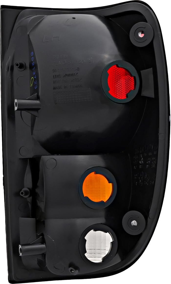 Mazda B2300 B2500 B3000 B4000 Tail Lights Lamps Set (1994-2000) - Driver & Passenger Side Replacement - Perfect for Night Driving & Enhanced Safety