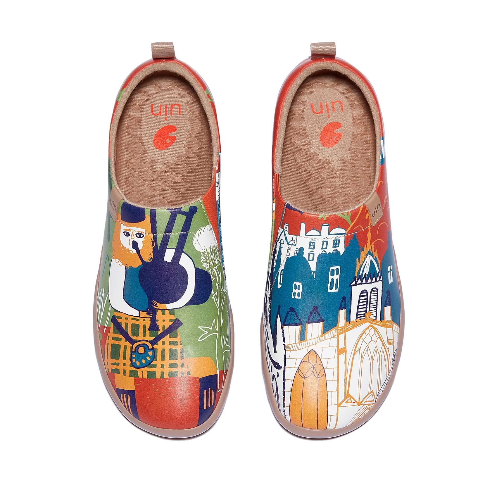 UIN Women's Slip-On Walking Shoes - Lightweight Travel Loafers with Microfiber Upper - Comfortable Casual Sneakers for Women - Perfect for Travel, Work & Everyday Wear
