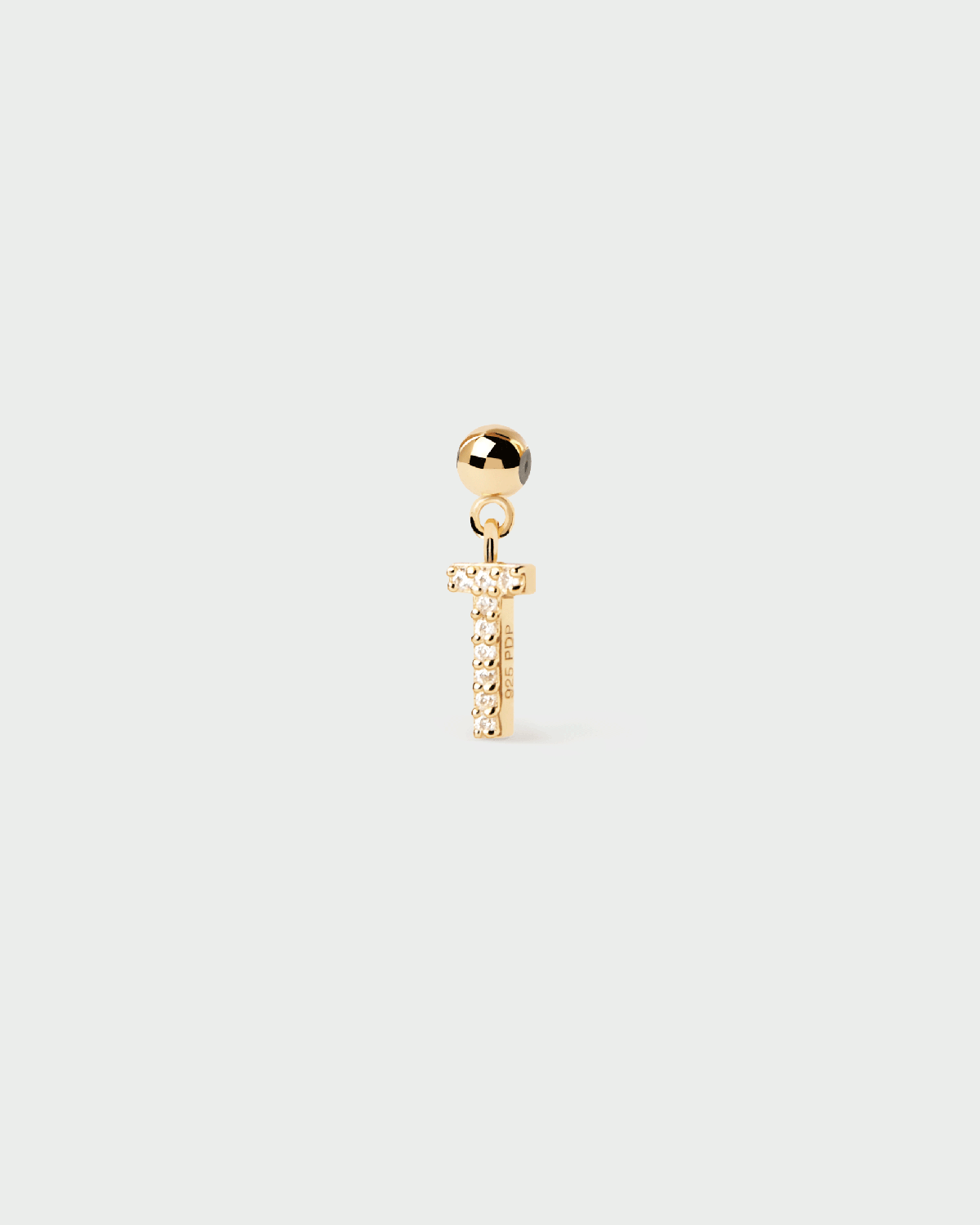 Letter T Charm - Elegant Initial Pendant for Necklaces & Bracelets - Perfect for Personalized Jewelry Gifts & Everyday Wear