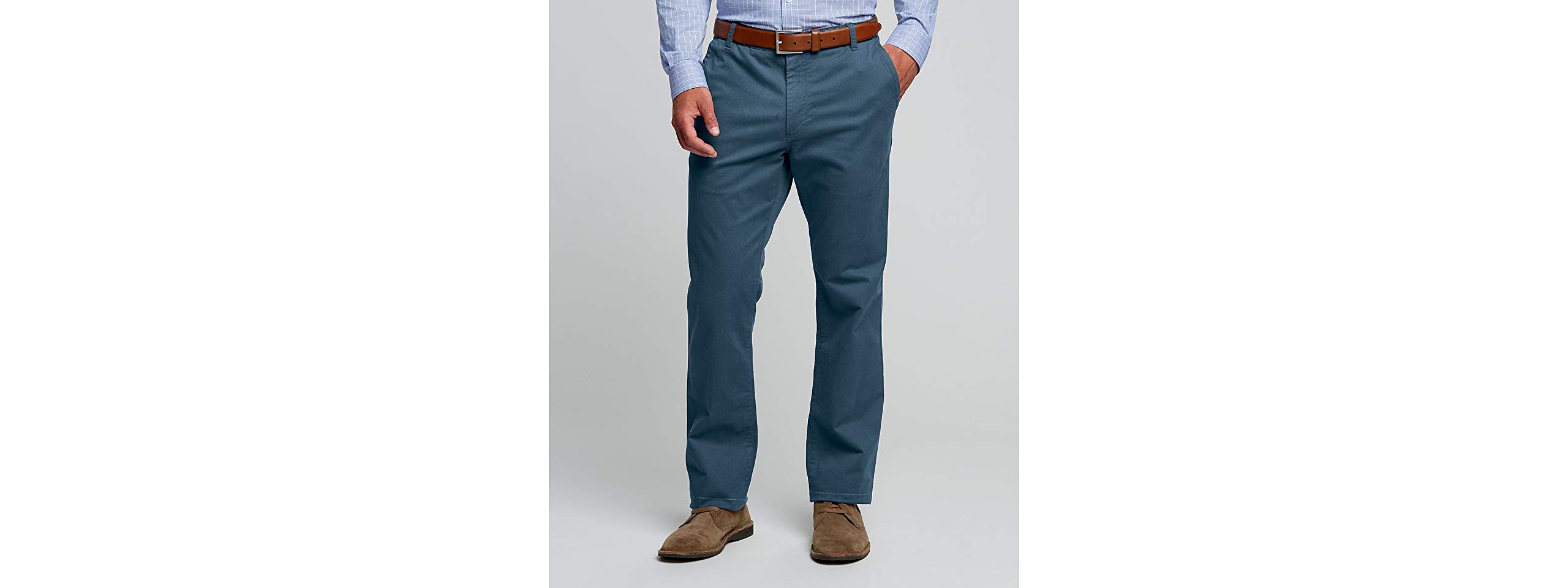 Cutter & Buck Men's Voyager Chino Pants - Classic Fit, Comfortable Stretch, Wrinkle-Resistant for Business Casual & Travel | Office Wear, Weekend Outfits, Dressy Casual Occasions