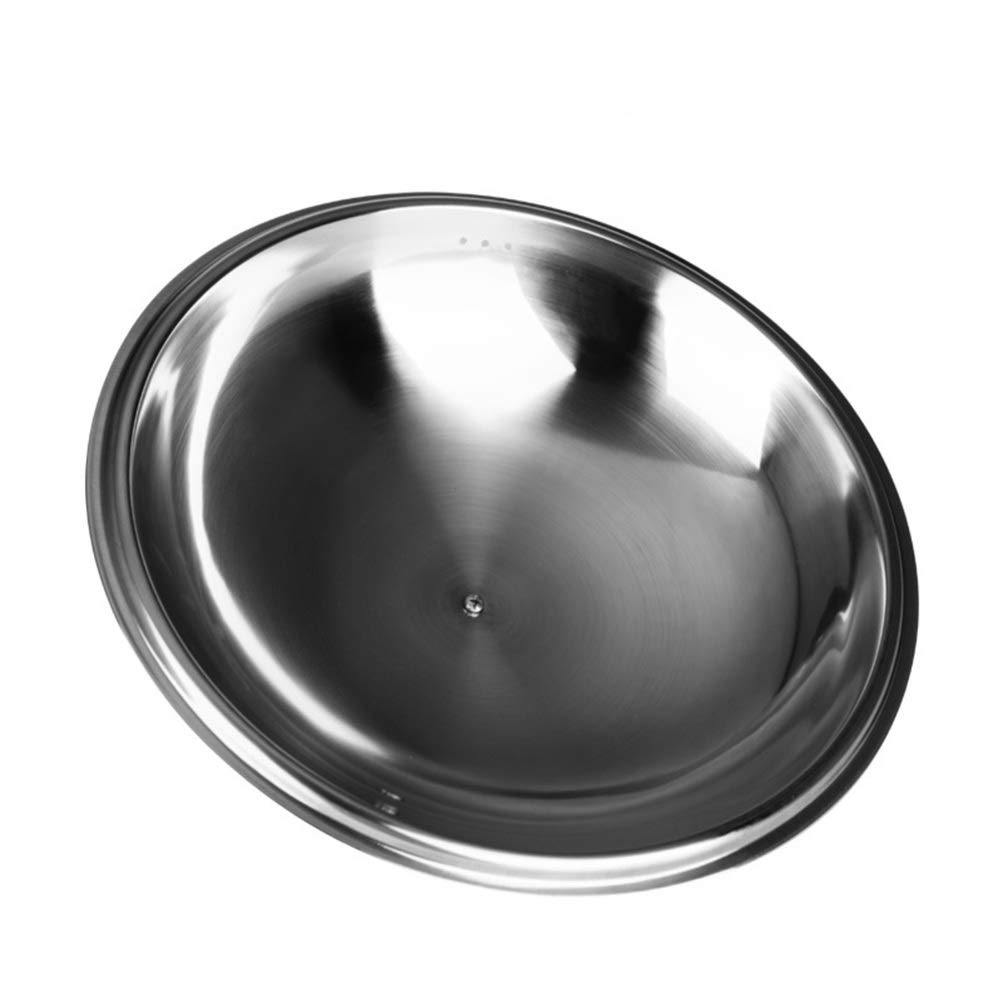 **Cabilock Cast Iron Frying Pan with Lid – Durable Replacement Cover for Cooking Pots, Woks, Stock Pots & Glass Pans – Perfect for Simmering, Frying & Cheese Cloche Use**