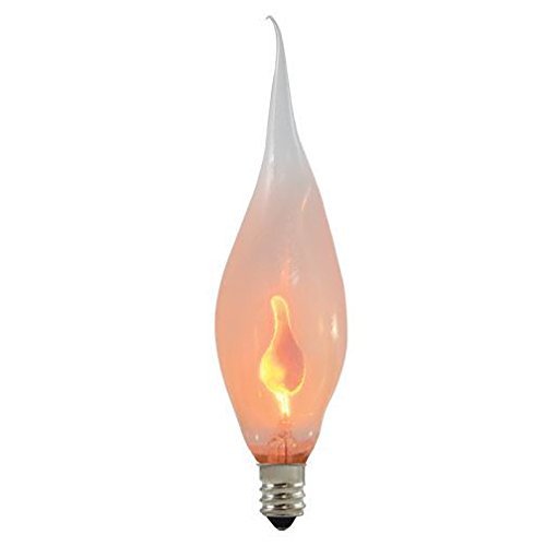 Halloween Silicone Dipped Chandelier Light Bulbs - 25 Pack Spooky Decorative Bulbs for Party, Haunted House & Holiday Decorations