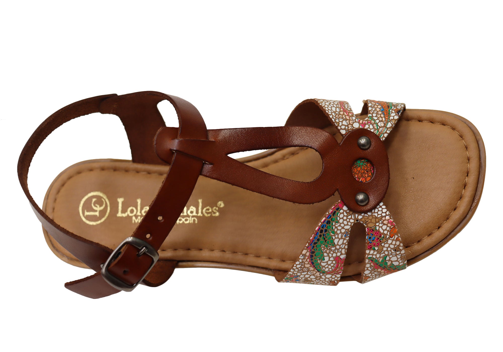 Lola Canales Salli Women's Comfortable Leather Sandals - Handmade in Spain - Perfect for Summer, Beach & Casual Outings