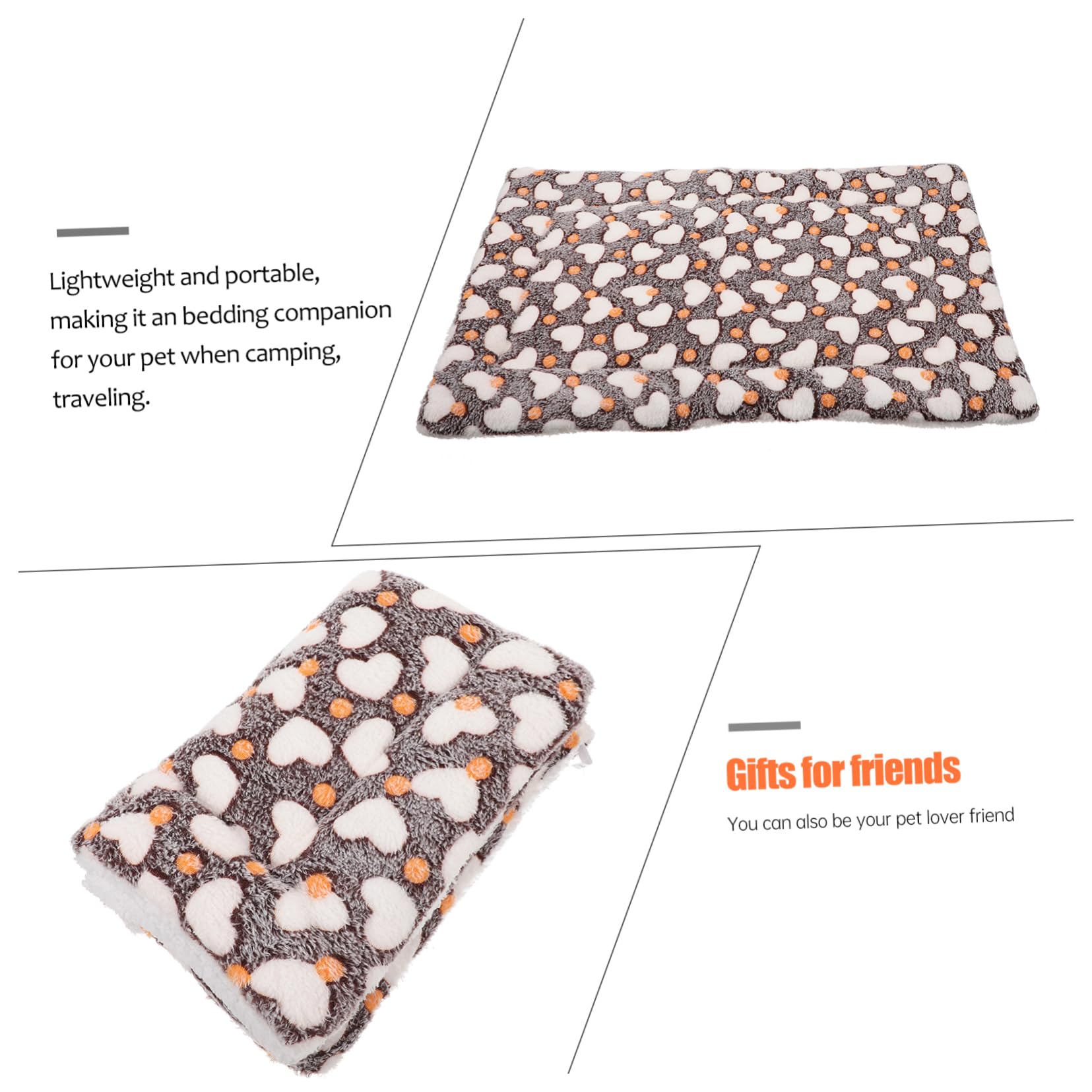 Warm Pet Blanket for Winter - Cozy Dog Bed & Crate Mat for Sleeping