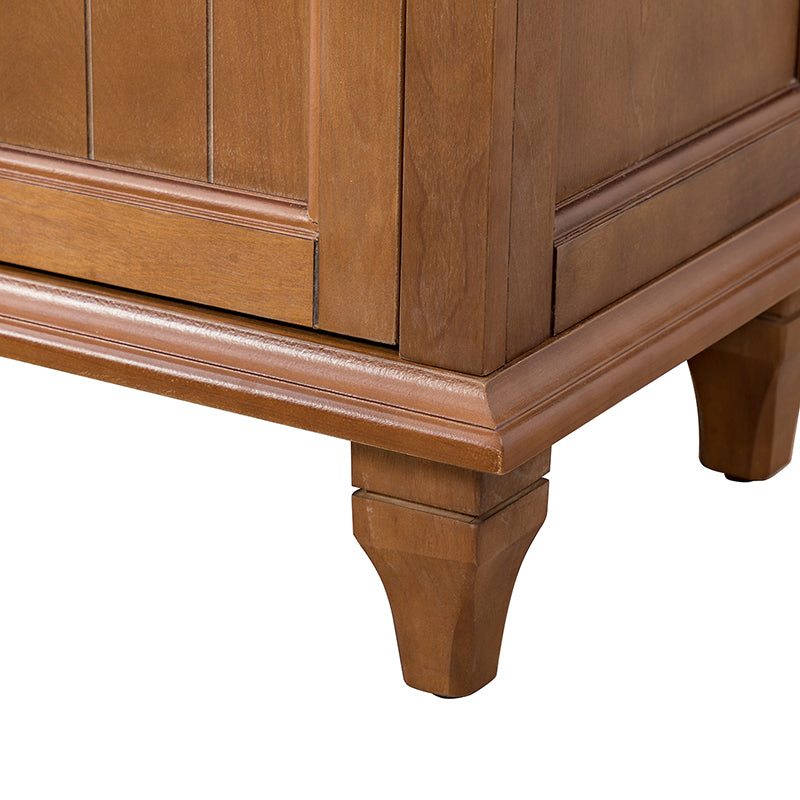 Raphael 58-Inch Wide 3-Drawer Sideboard Buffet Cabinet - Perfect for Dining Room Storage & Living Room Organization