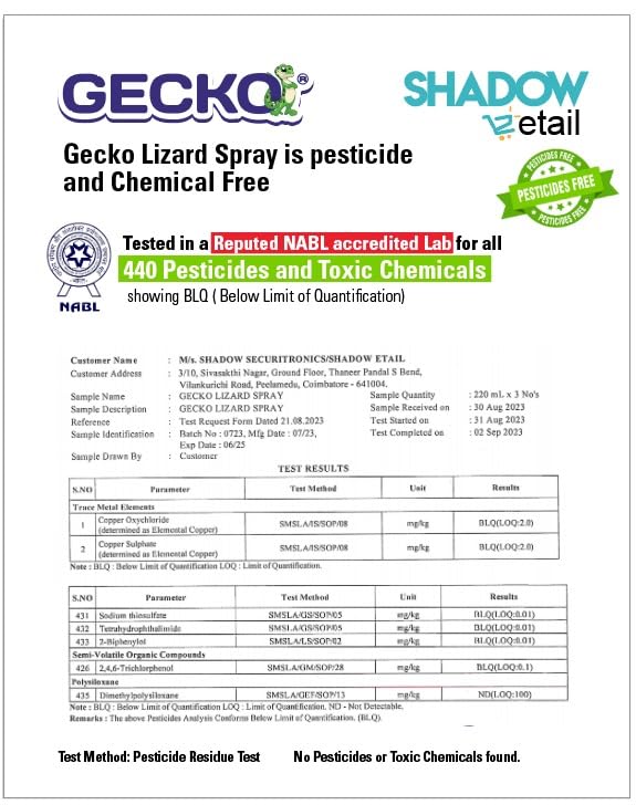 Gecko Natural Shoe Odor Eliminator Spray - 200ml | Plant-Based Foot & Shoe Deodorizer for Men & Women | Kills Bacteria & Neutralizes Bad Smells | Perfect for Gym Shoes, Work Boots & Sneakers | Pack of 1
