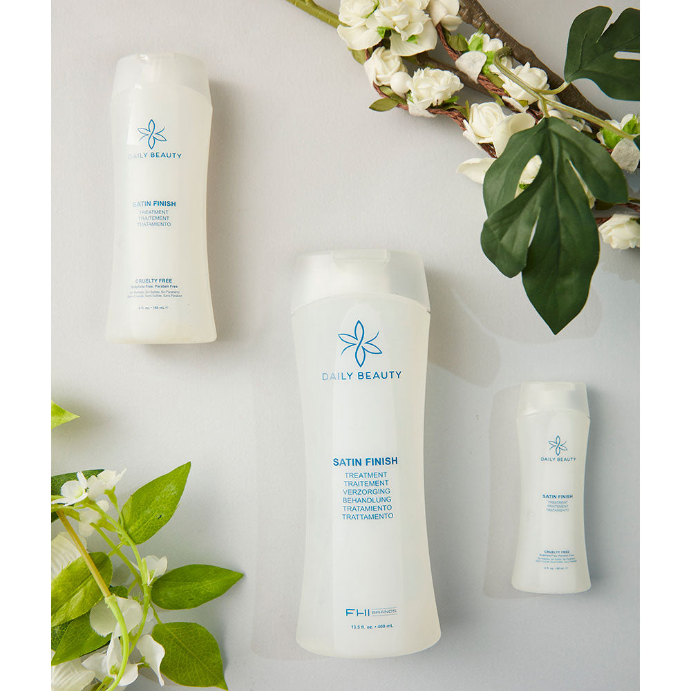 Satin Finish Hair Conditioning Treatment - 13.5 oz for Smooth & Shiny Hair - Perfect for Daily Use & Salon Quality Results