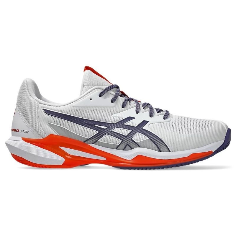 ASICS GEL Solution Speed FF 3 Clay Court Tennis Shoes for Men - Lightweight Performance Footwear for Competitive Play on Clay Courts