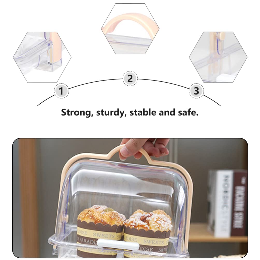 Cabilock Baby Bottle Drying Rack & Storage Organizer with Cover - Space Saving Kitchen Cabinet Holder for Bottles, Teats, Cups & Straws - Perfect for Nursery, Baby Care & Kitchen Organization