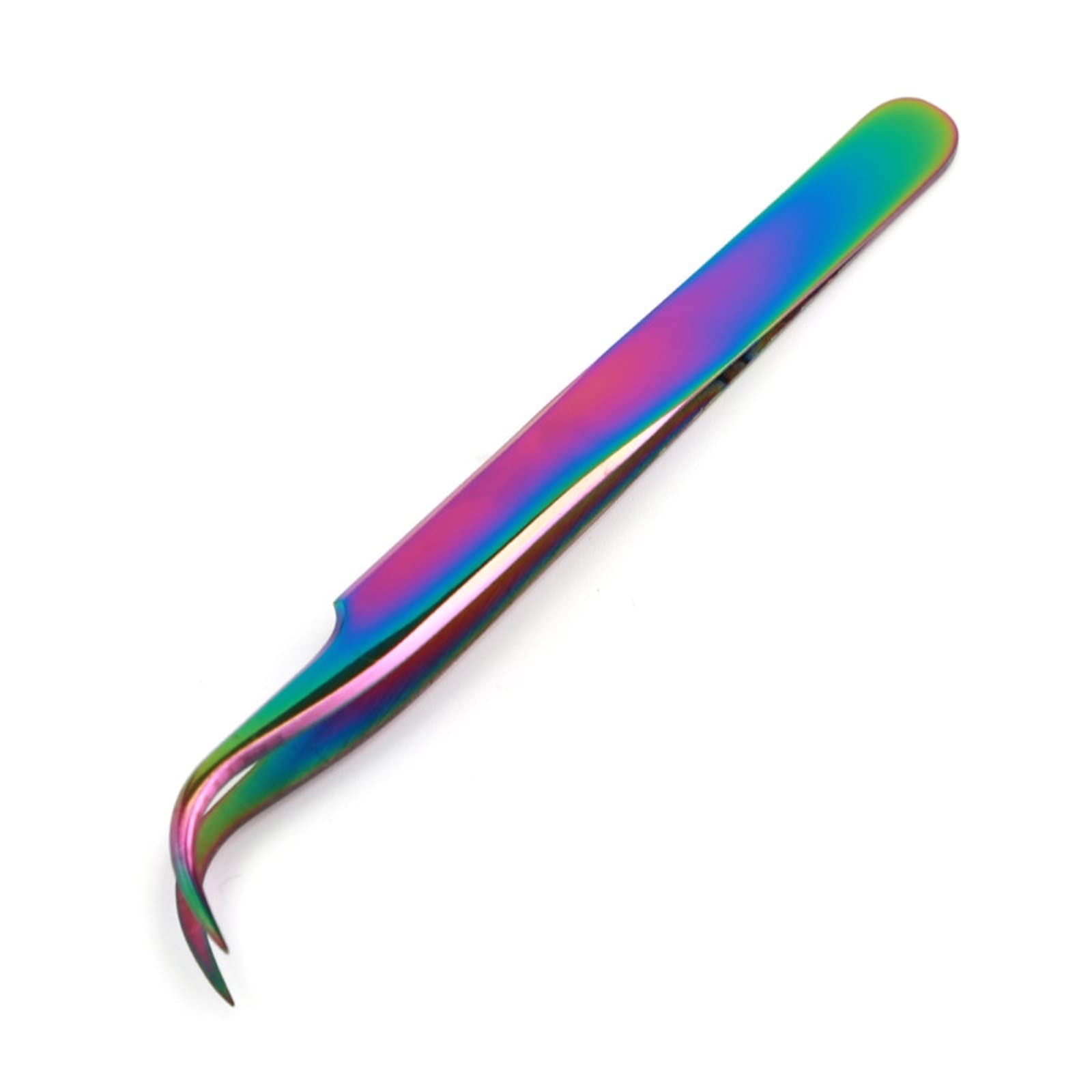 Professional Hair Removal Tweezers Set - Stainless Steel Eyelash Extension, Grafting & Nail Enhancement Tools - Straight & Curved Tweezers for Precise Makeup & Grooming - Perfect for Salon, Home Use & DIY Beauty Care