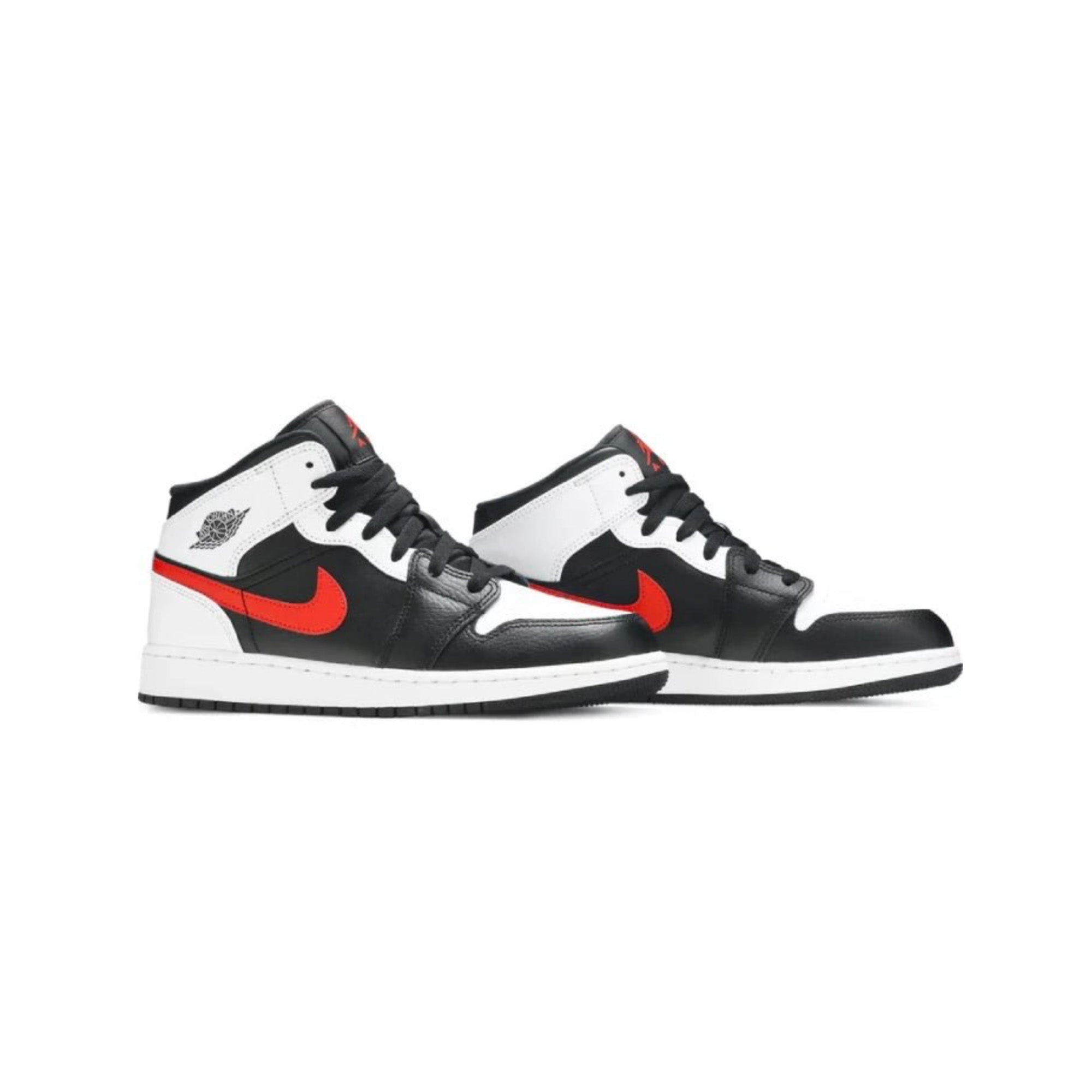 Air Jordan 1 Mid 'Chile Red' GS Basketball Shoes for Girls - Stylish Sneakers for School, Sports & Street Fashion