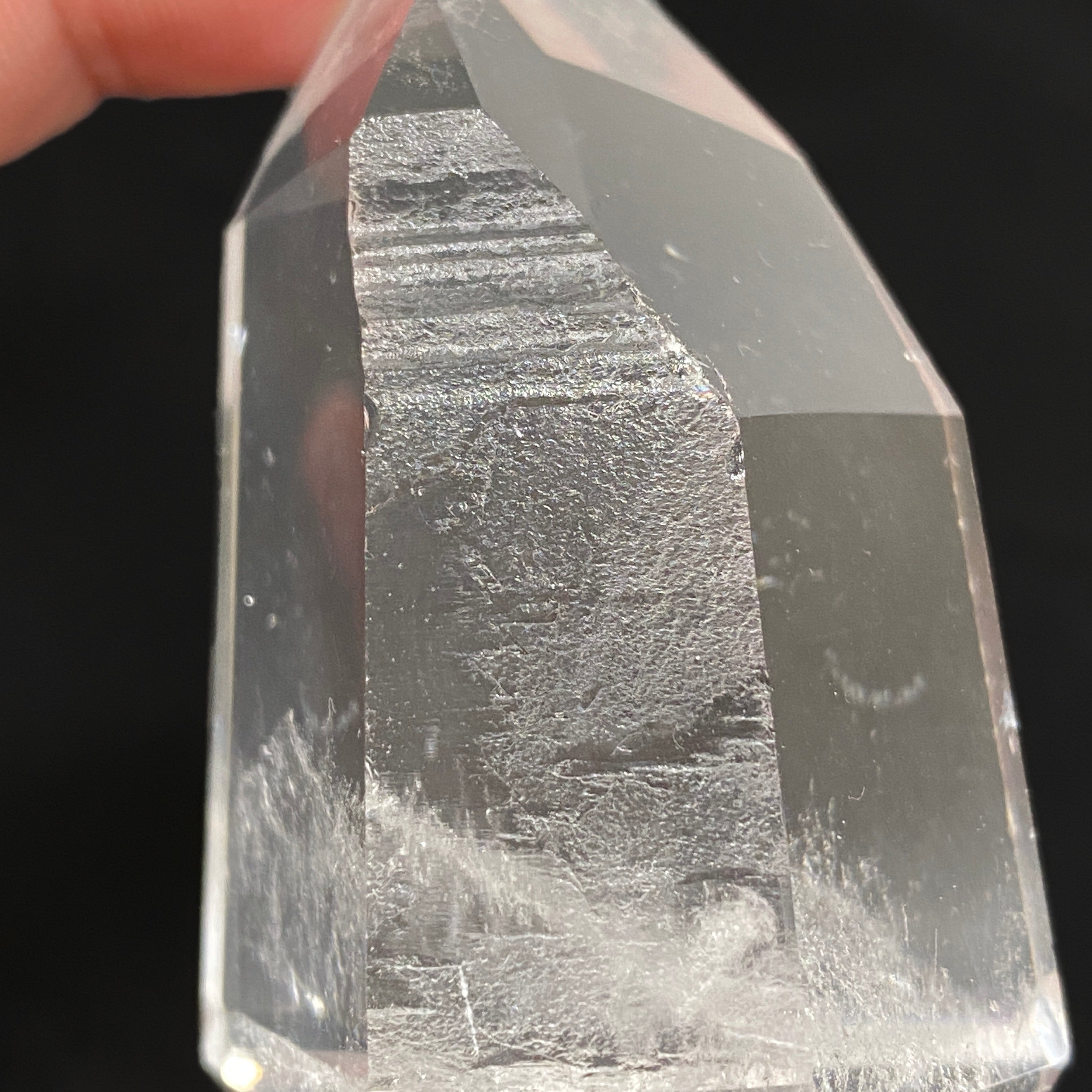 Lemurian Seed Crystal Polished Point - 91g 56x39mm Natural Healing Stone for Meditation, Chakra Balancing & Energy Work - Perfect for Spiritual Growth & Home Decor