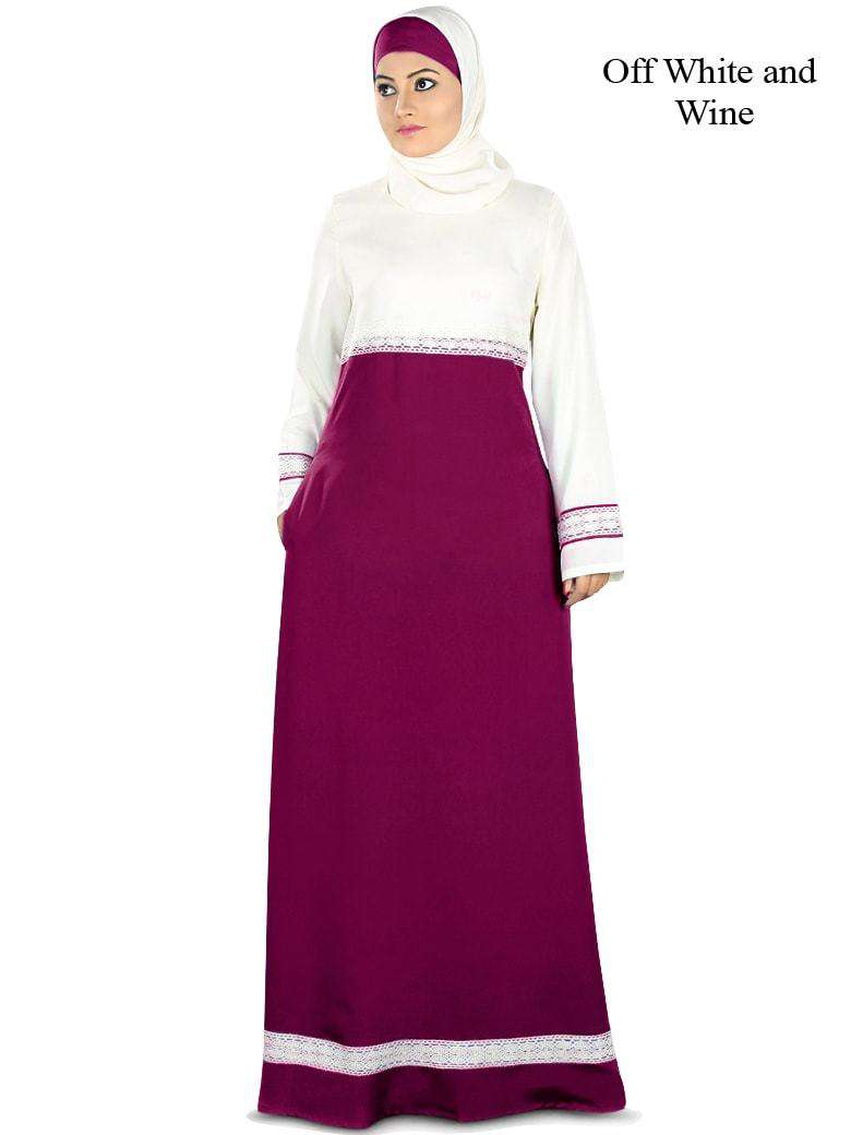 Elegant Ayshah Abaya for Women - Modest Islamic Dress - Perfect for Prayer, Eid, and Special Occasions