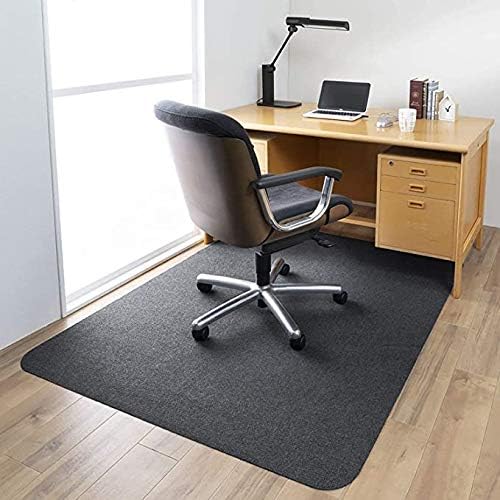 Premium Office Chair Mat for Rolling Chairs - Non-Slip Hardwood Floor Protector, Large 55