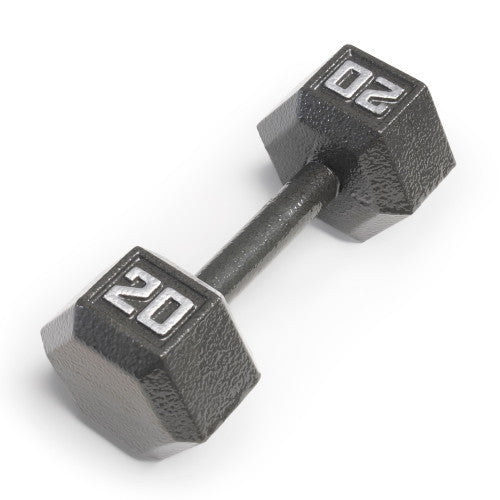 Marcy 20lb Hex Dumbbell Set - Premium Cast Iron Free Weights for Home Gym, Strength Training & Workouts - Perfect for Weightlifting, CrossFit & Fitness Routines