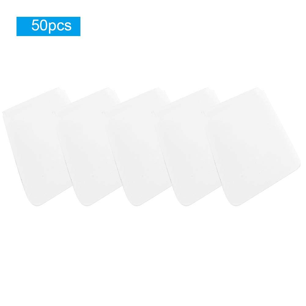 50Pcs White High-Density Non-Sticky Automatic Vanishing Fabric Chalk - Durable Tailor Chalk for Sewing, Marking & Stitching | Perfect for Professional Tailors, DIY Sewing Projects & Fabric Marking