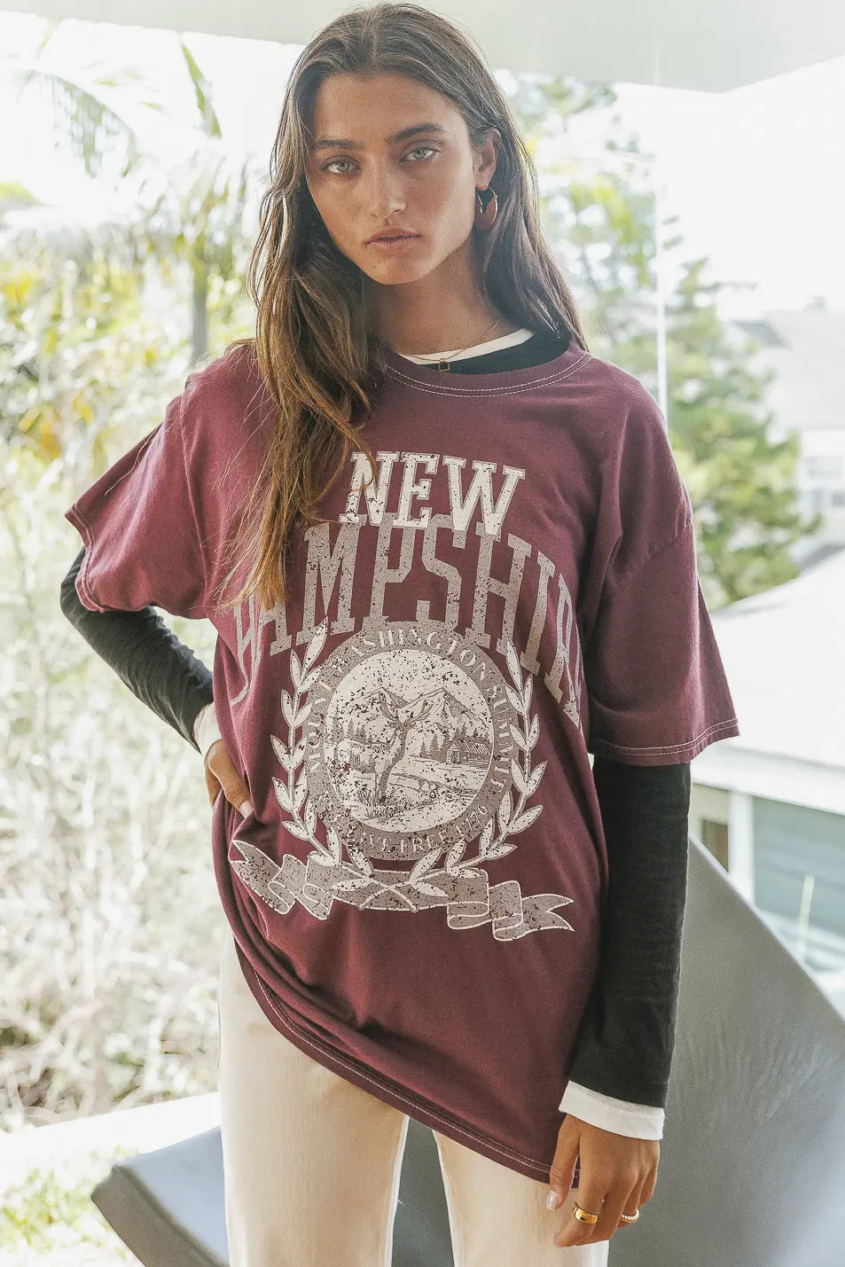 New Hampshire Graphic Tee - Vintage Style Cotton T-Shirt for Men & Women | Perfect for Travel, Gifts & Casual Wear - FINAL SALE