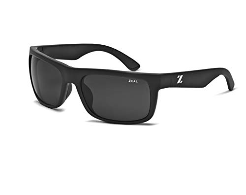 Zeal Optics Women's Essential Square Sunglasses - UV Protection, Polarized, Lightweight & Stylish for Outdoor Activities, Beach, Driving & Fashion