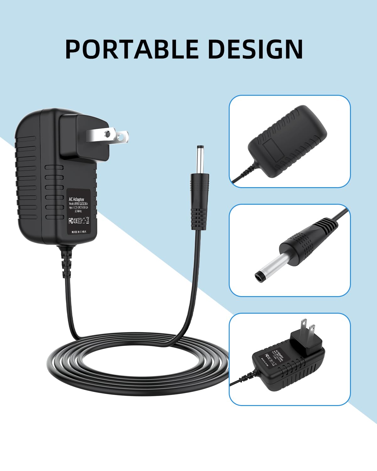 Original AC Power Adapter Charger for Proctor Gamble 1-FS4000-000 Swiffer Sweeper Vac - Replacement Power Supply Cord - Perfect for Home Cleaning & Maintenance
