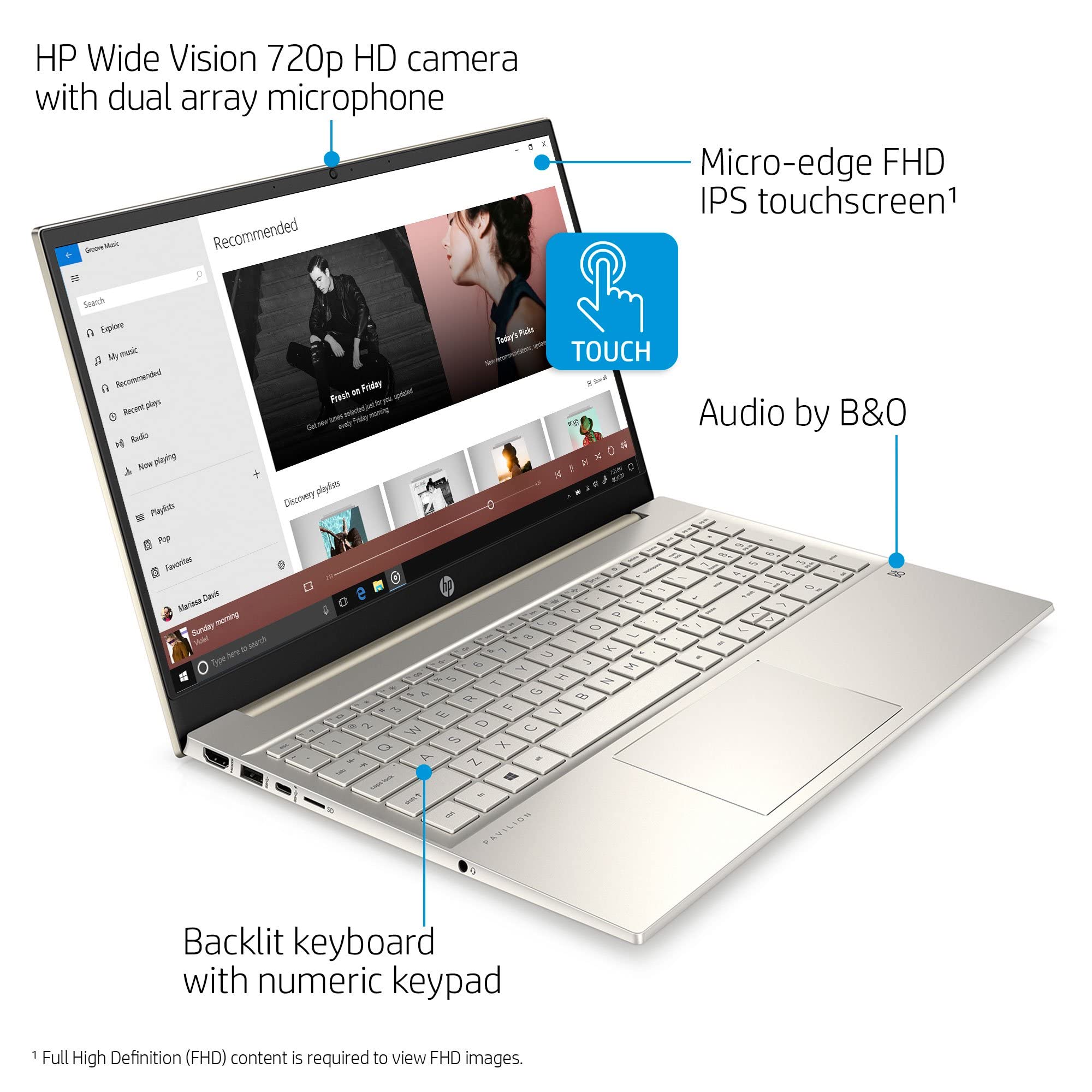 HP 2022 Pavilion 15.6