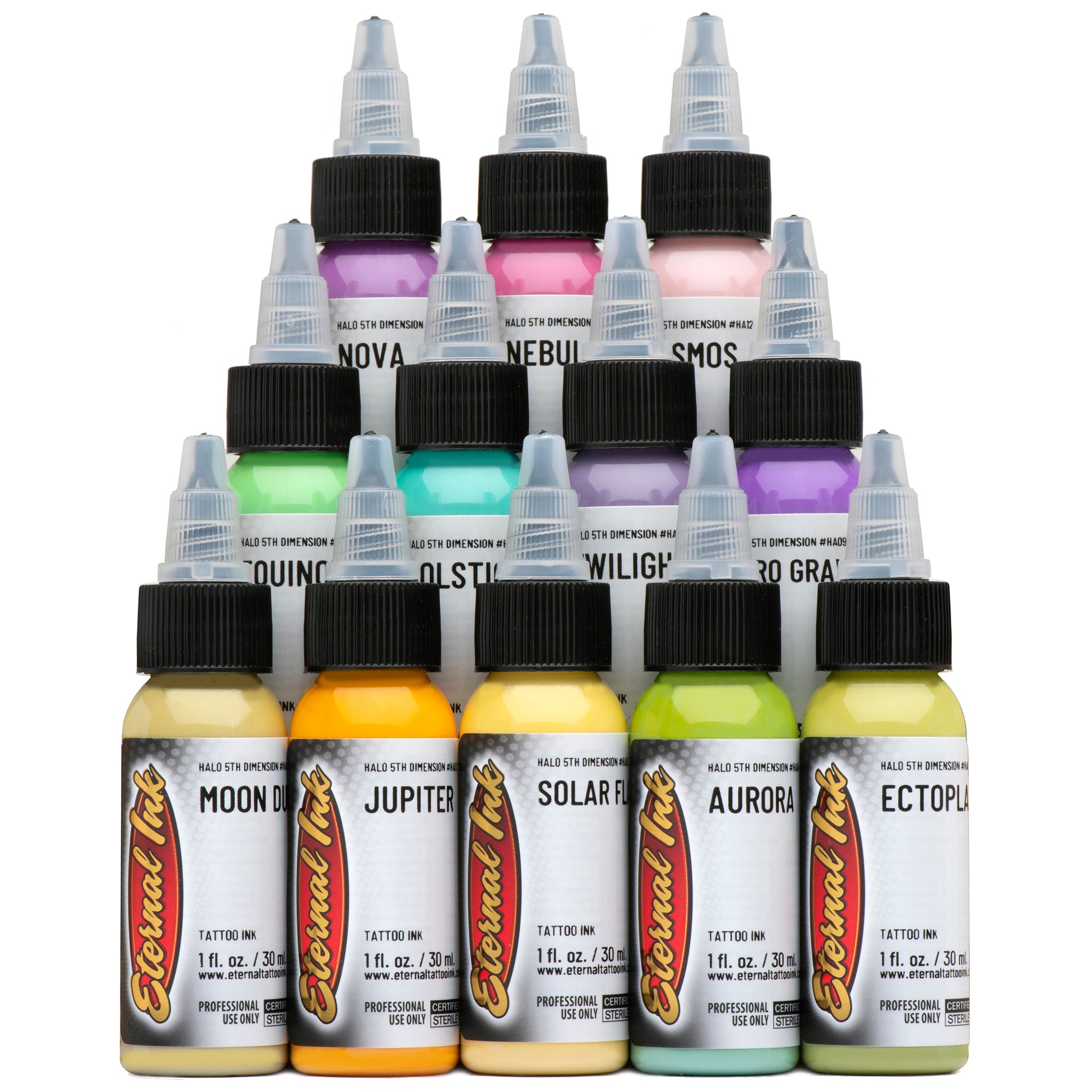 Eternal Halo Fifth Dimension Signature Series Essential Oil Set - 1oz (30ml) Pure Aromatherapy Oils for Relaxation, Meditation & Home Diffuser Use